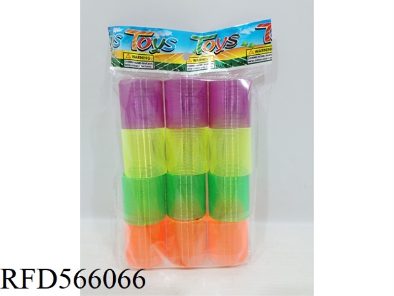 FOUR COLOR TRANSPARENT RAINBOW CIRCLE