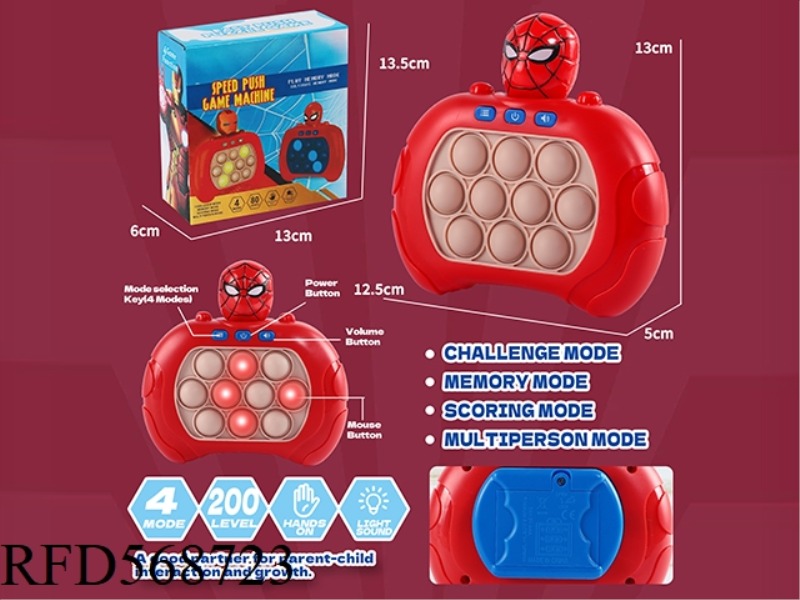 SPIDER-MAN SPEED PUSH GAME CONSOLE