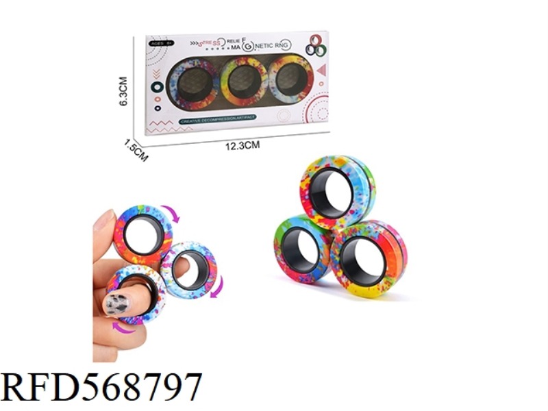 SPOT MAGNETIC RING DECOMPRESSION TOY