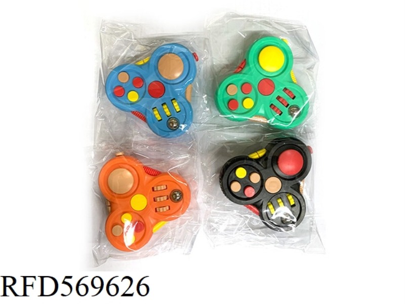 SOLID COLOR THREE FINGER PRESSURE RELIEF TOP
