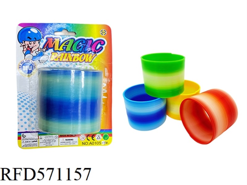 FOUR COLOR RAINBOW CIRCLE