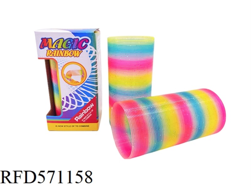 7.5*15 FLASH RAINBOW RING