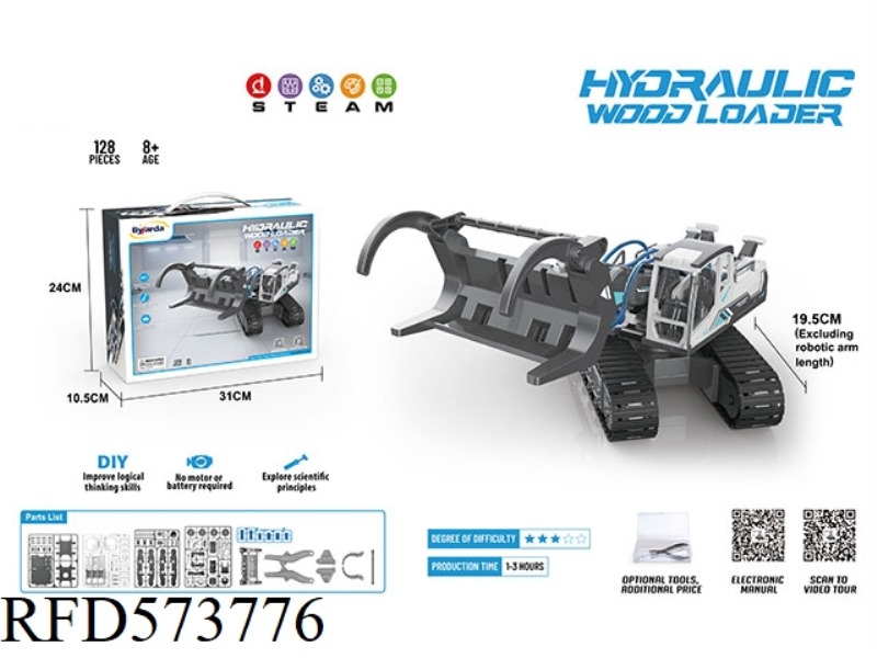 HYDRAULIC POWER - WOOD LOADER (SINGLE LOAD)