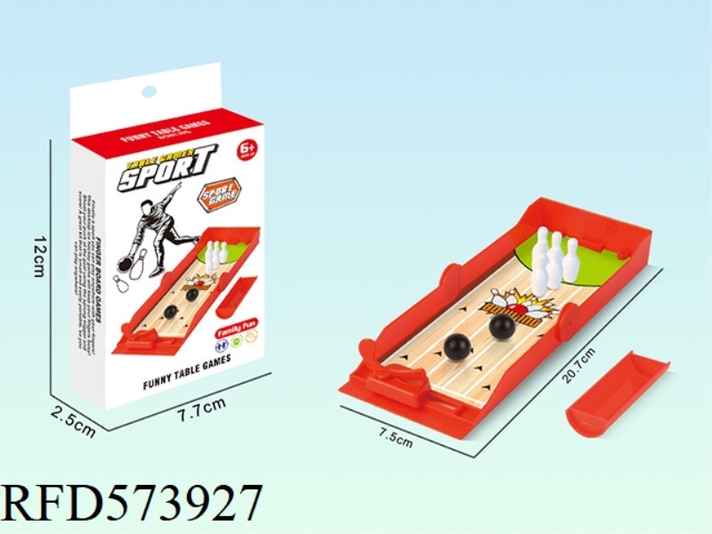 FOLDING BOWLING BALL - TABLE TOY