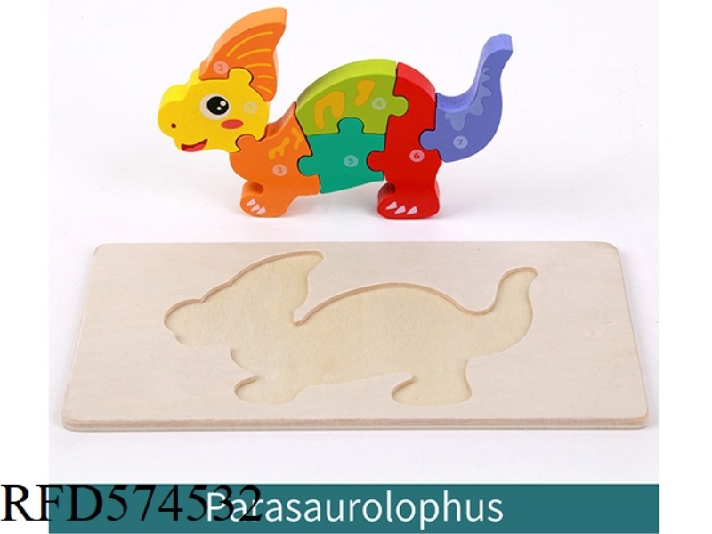 X-PAIRED DRAGON (UPGRADED) SHAPE MATCHING 3D PUZZLE