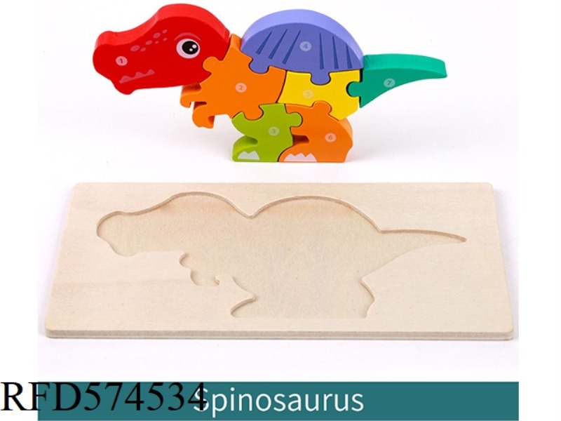 X-SPINY DRAGON (UPGRADED) SHAPE PAIRED 3D PUZZLE
