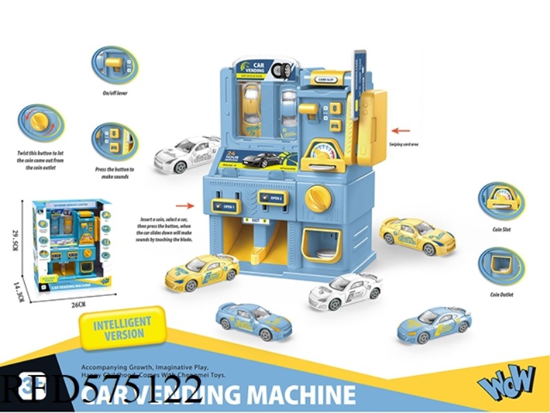 SELF-SERVICE CAR VENDING MACHINE - BLUE