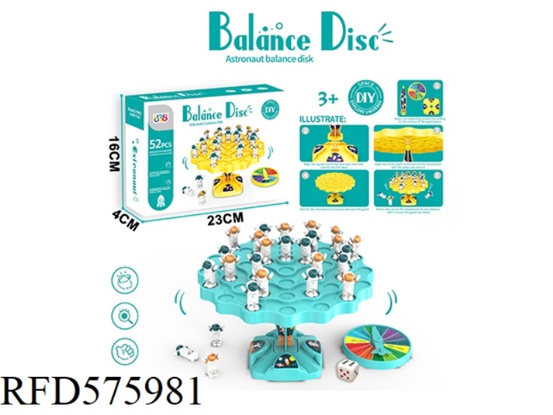 DIY ASTRONAUT BALANCE BOARD GAME