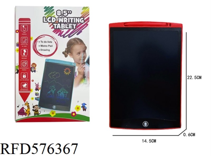 8.5-INCH LCD WRITING BOARD (COLOR SCREEN)