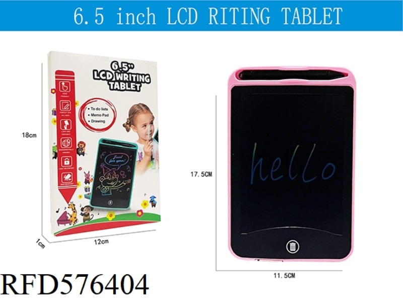6.5 INCH LCD WRITING BOARD (COLOR SCREEN)
