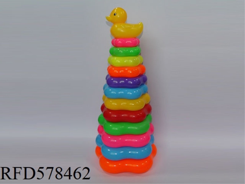 12 LAYERS PLUM RING DUCK