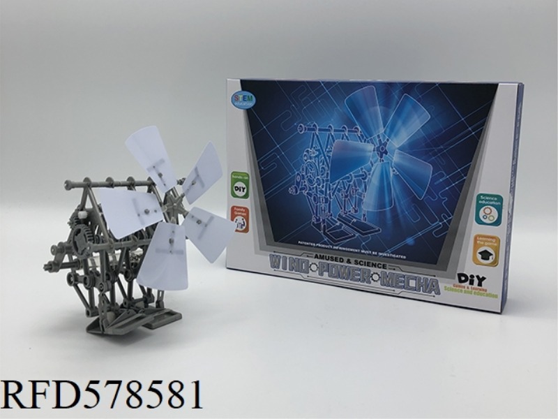 DIY ASSEMBLING WIND ENERGY MECHA