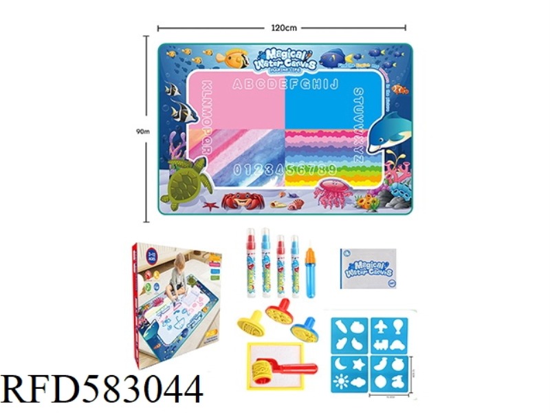 120CM*90CM MAGIC MAGIC WATER CANVAS/GRAFFITI PAD