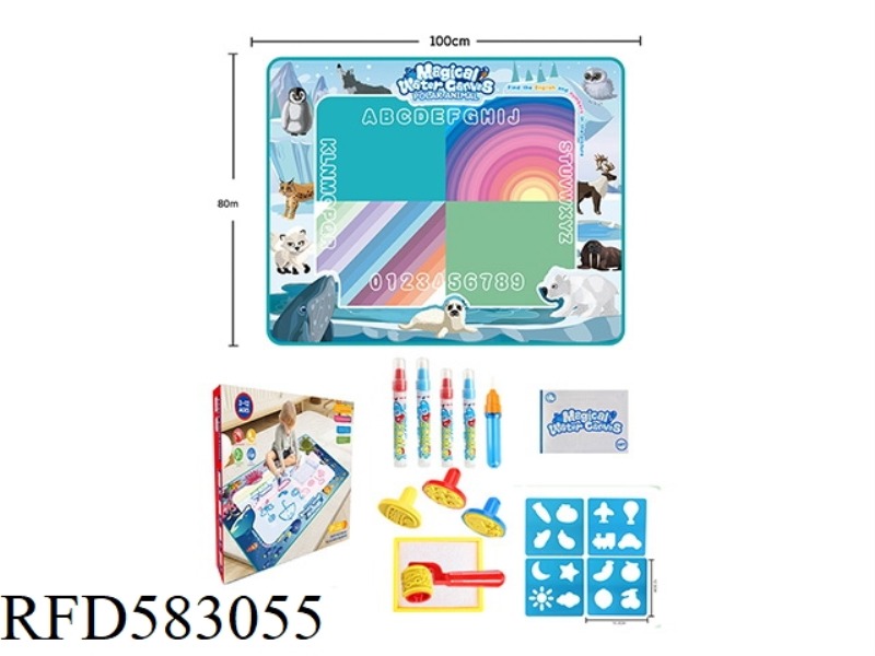 100CM*80CM MAGIC MAGIC WATER CANVAS/GRAFFITI PAD