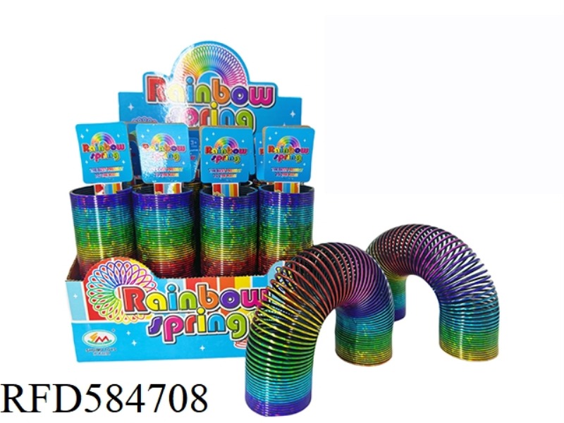 ULTRA-LONG LASER RAINBOW CIRCLE 12PCS