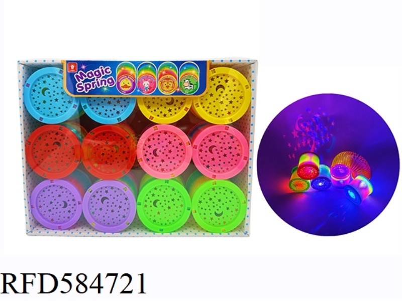 LIGHTING PROJECTION RAINBOW CIRCLE 12PCS