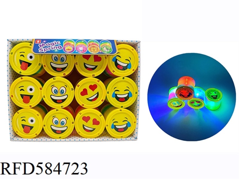 EMOJI LIGHTING RAINBOW CIRCLE 12PCS