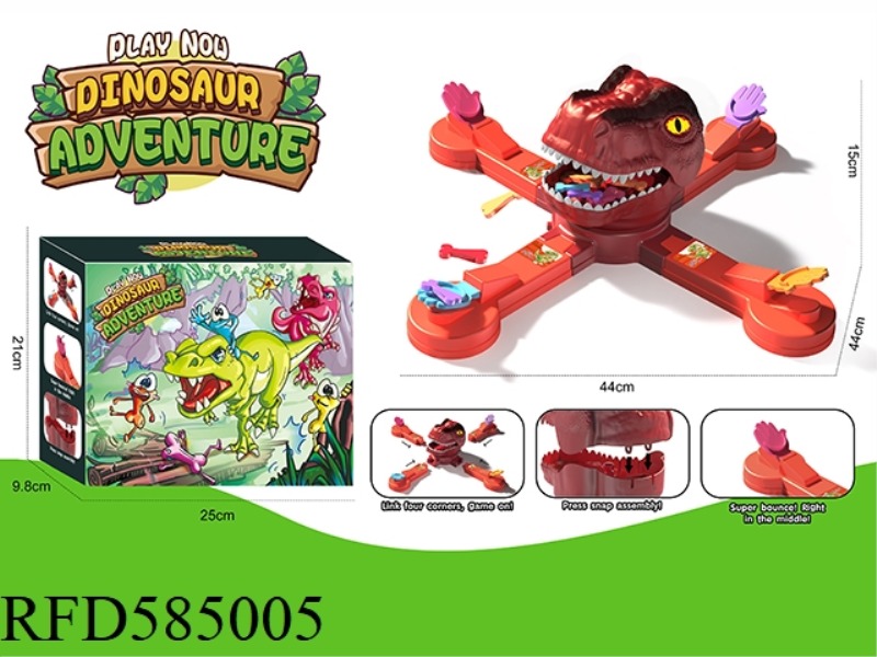 DINOSAUR ADVENTURE: DINOSAURS EAT BONES