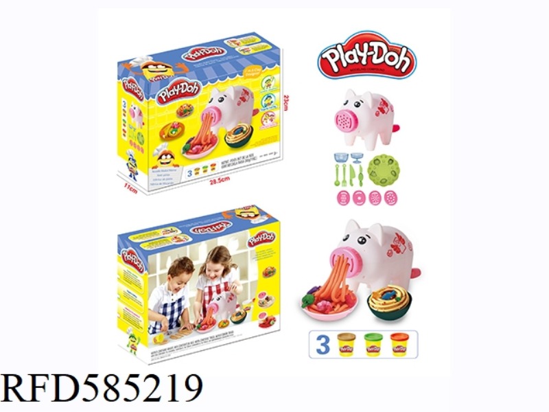 COLORED MUD PIG NOODLE MACHINE SET