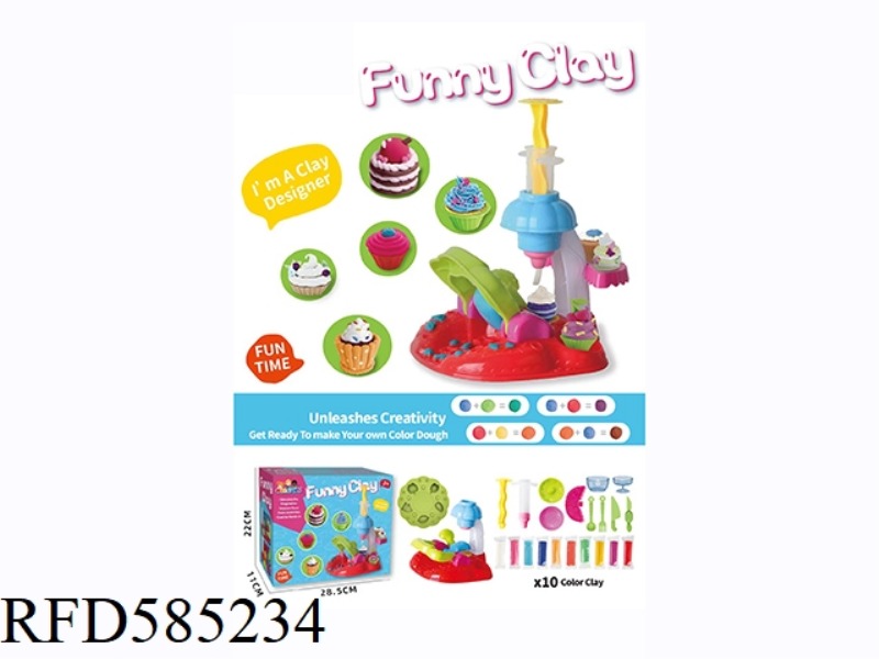 COLOR MUD DONUT MACHINE SET