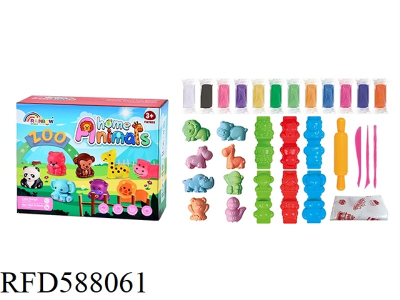 ANIMAL PARK COLOR CLAY SET