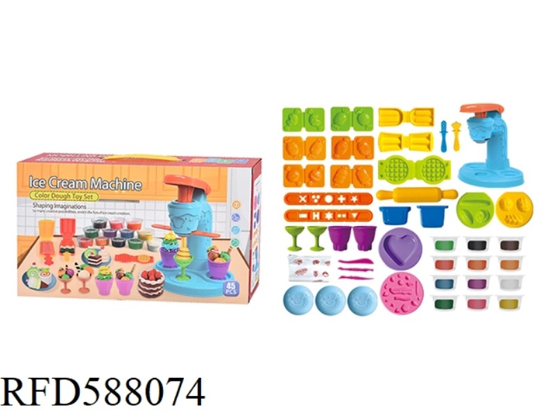 ICE CREAM CLAY SET 45PCS