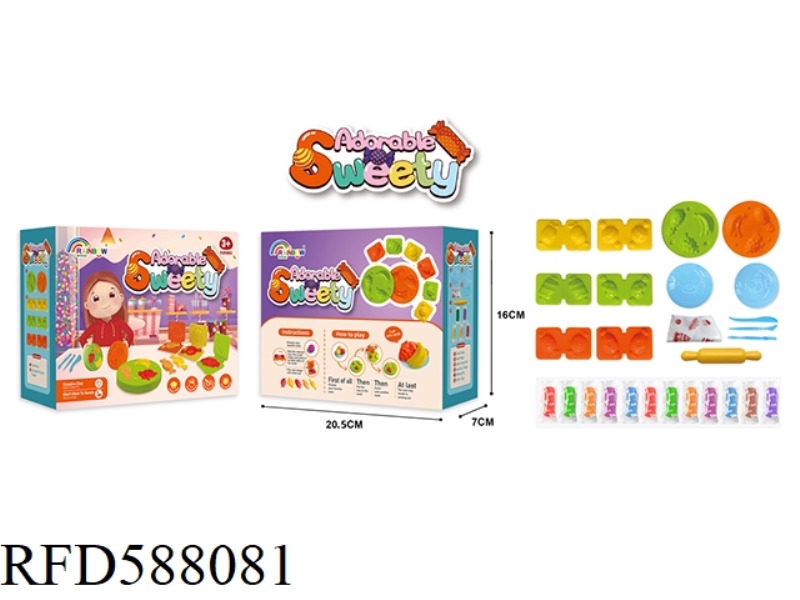 SMALL BOX CANDY CLAY SET