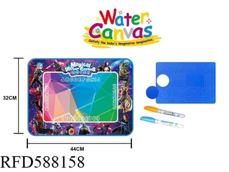 AVENGERS KIDS WATER PAINT MAGIC MAGIC WATER CANVAS/GRAFFITI PAD