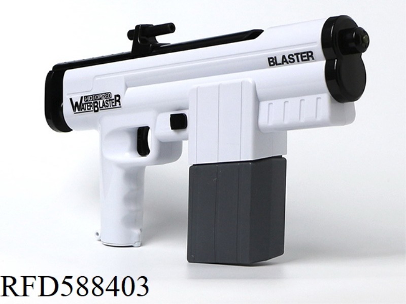 ELECTRIC WATER GUN WHITE (OPTIONAL IN CHINESE AND ENGLISH PACKAGING)