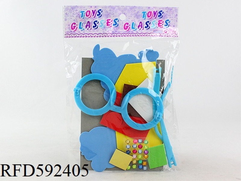 DIY EDUCATIONAL EVA HANDMADE GLASSES FOR CHILDREN