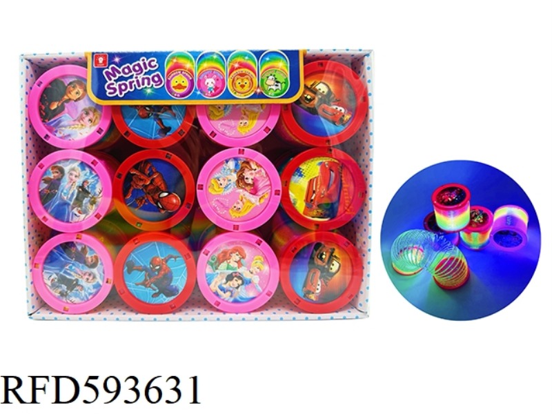 DISNEY PATTERN LIGHTING RAINBOW CIRCLE 12PCS