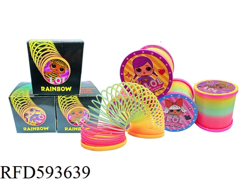 SURPRISE DOLL PATTERN WITH COVER RAINBOW CIRCLE