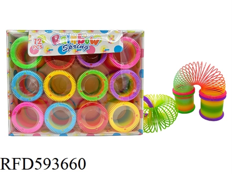 BUILDING BLOCK RAINBOW CIRCLE 12PCS