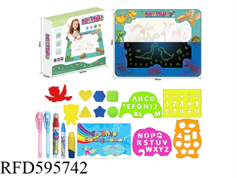 WATER CANVAS-LETTERS
