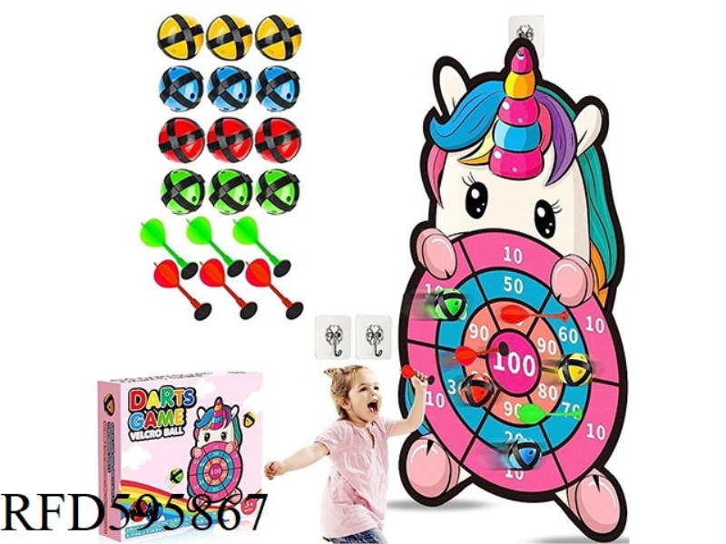 UNICORN CLOTH DART TARGET