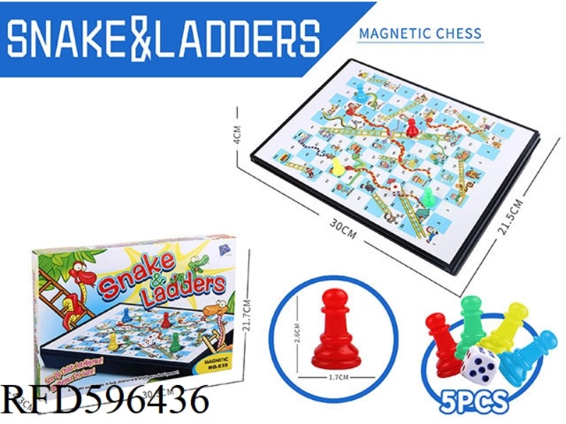 INTERNATIONAL SNAKE CHESS WITH MAGNETISM (LARGE)