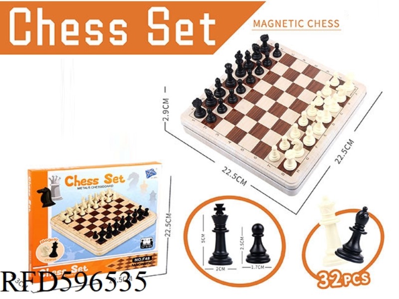 METAL BOX CHESS (LARGE)