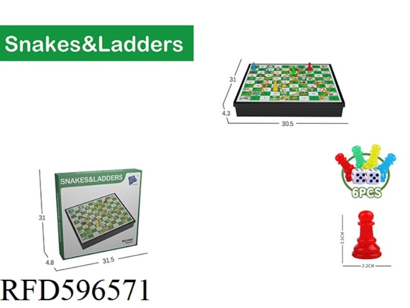 SNAKE CHESS WITH MAGNETISM (LARGE)