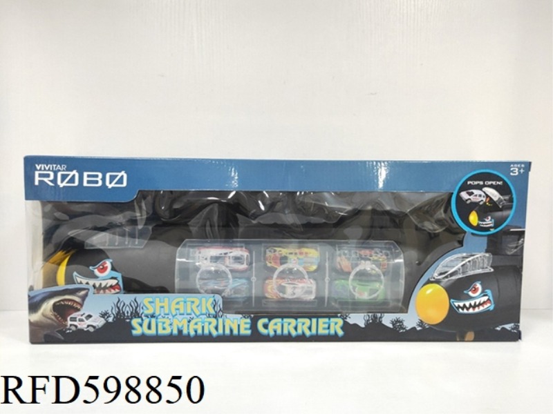HANDHELD SUBMARINE WITH 6 METAL RETURN CARTS