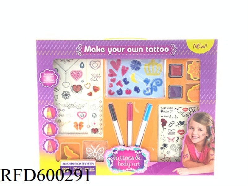 TATTOO STICKER DIY SET