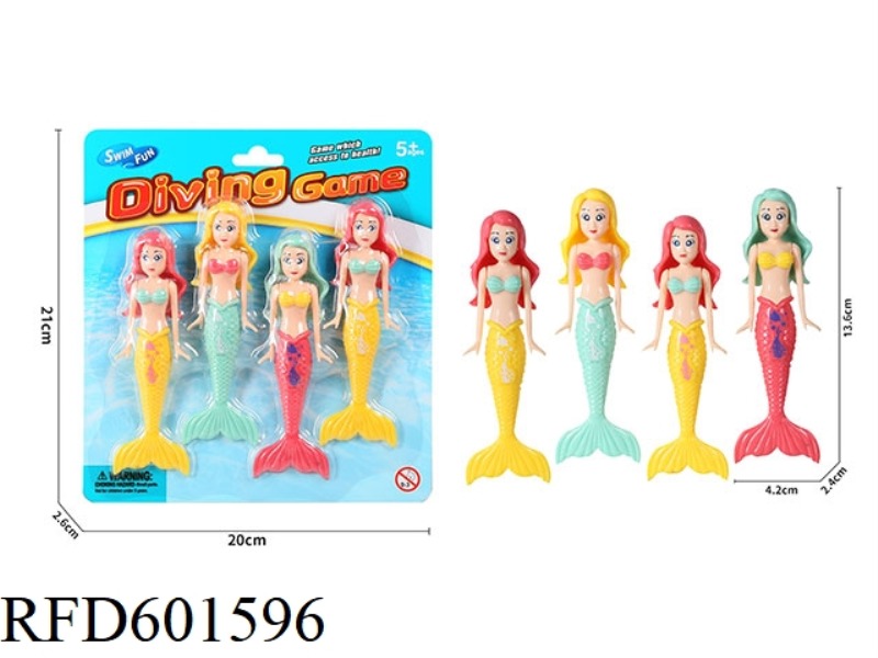 DIVING MERMAID