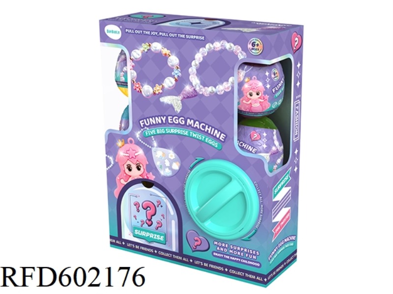 FUNNY EGG TWIST MACHINE - GIRL ACCESSORIES
