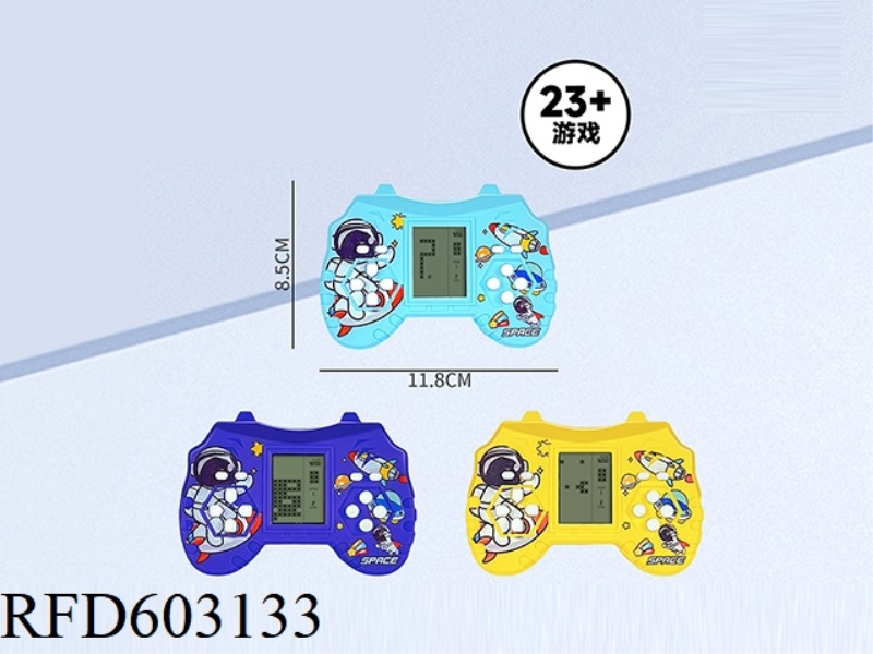 MIDDLE SCREEN HANDLE SHAPE PUZZLE TETRIS GAME MACHINE