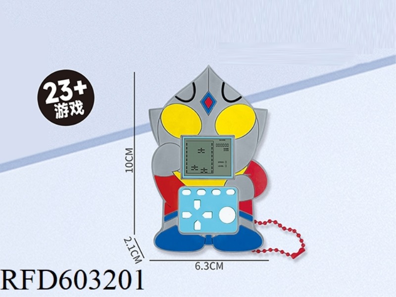 SUPER FLYING MINI CARTOON PUZZLE TETRIS GAME BEADED CHAIN PENDANT