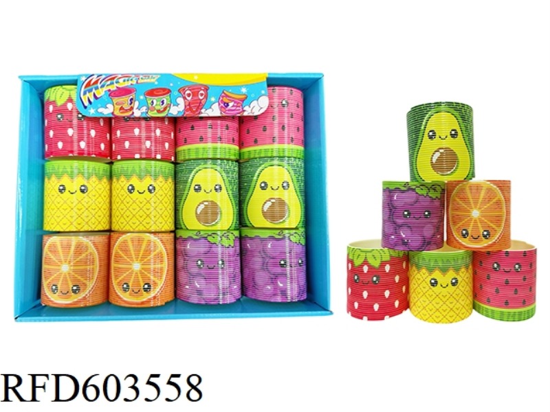 6.5 FRUIT RAINBOW CIRCLE 12PCS