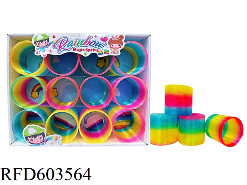 6.5 FLASH RAINBOW CIRCLE 12PCS