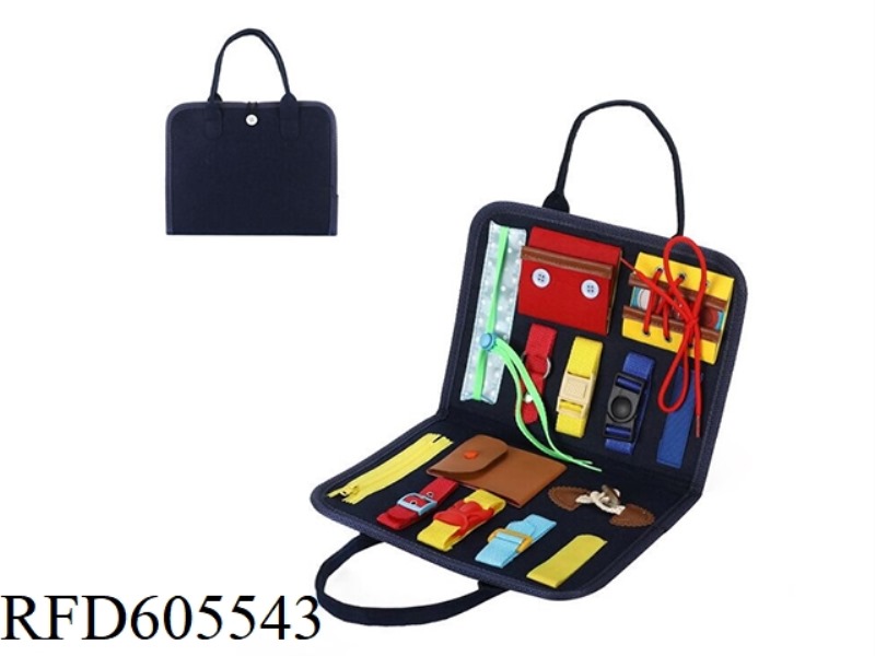 MONTOESSORI QUIET BOOK EARLY COGNITIVE LEARNING FELT BOARD