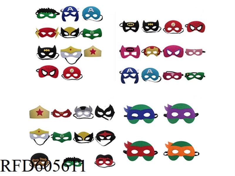 MARVEL KIDS CARTOON FELT EYE MASK