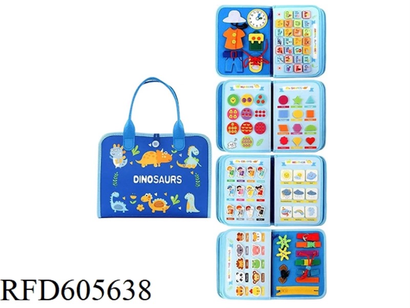 MONTOESSORI EARLY EDUCATION COGNITIVE LEARNING GAME FELT BOARD BUSY BOARD