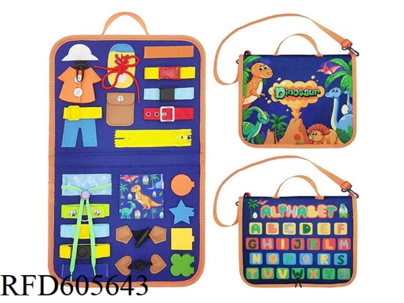 MONTOESSORI EARLY EDUCATION COGNITIVE LEARNING GAME FELT BOARD BUSY BOARD